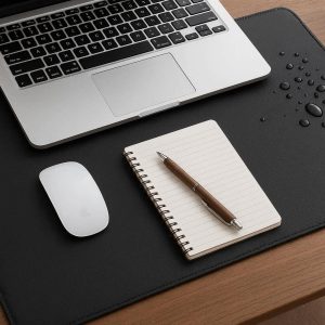 Premium Leather Desk Pad Waterproof Office Writing Mat Non Slip Laptop Blotter for Workstation