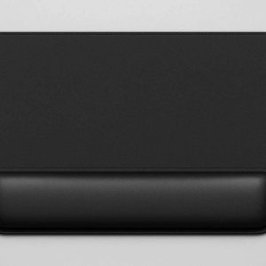 Ergonomic Desk Pad with Integrated Gel Wrist Rest Support Memory Foam Keyboard Cushion Mat